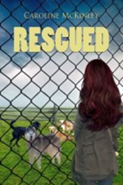 book cover of Rescued by Caroline McKinley